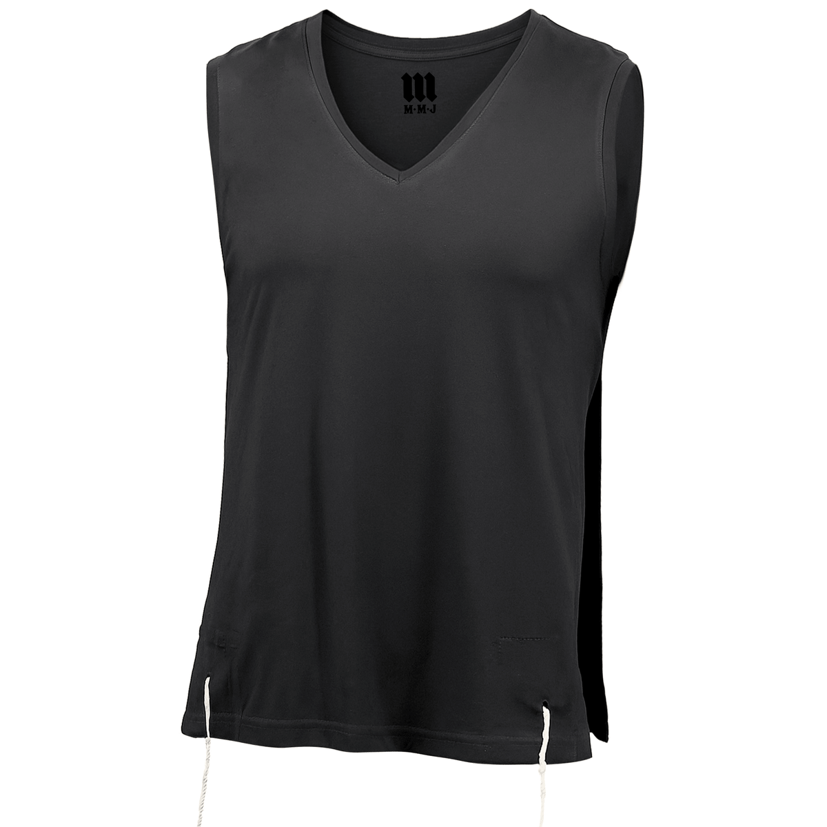 Men Sleeveless Cotton Tzitzit Undershirt - Mitzvah Art (14)