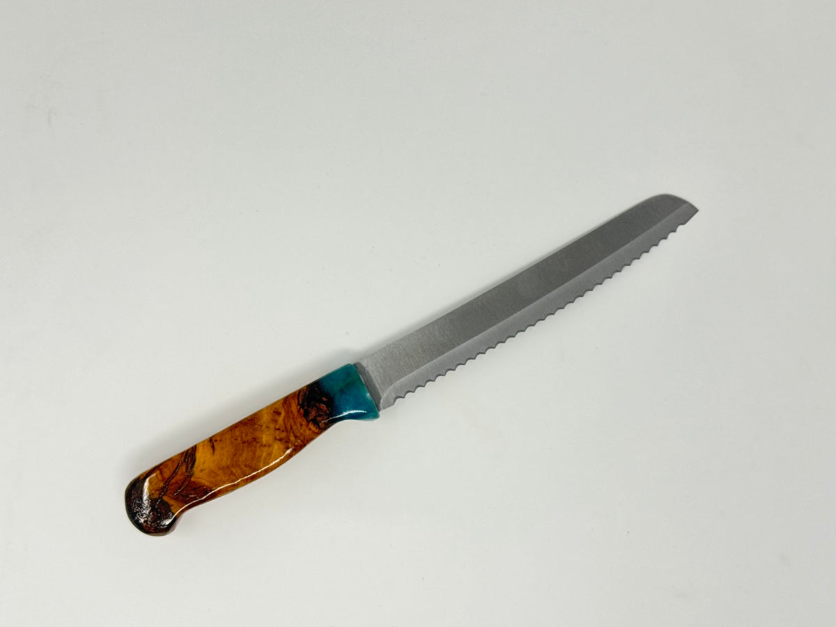 Etz HaChaim challah knife No. 5, full length view | MitzvahArt