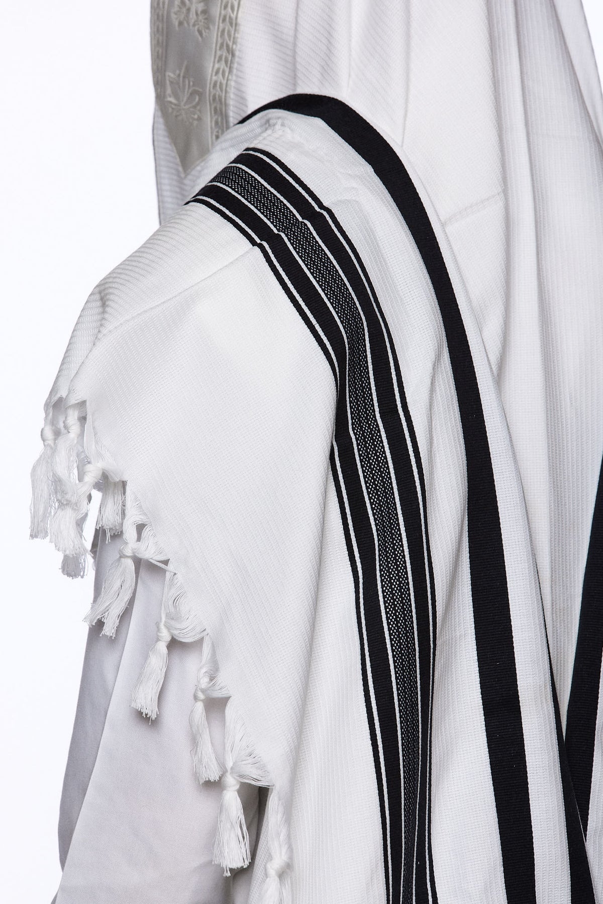 Tallit Chatanim, atarah detail | MitzvahArt