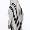 Premium Wool Tallit – Turkish Tradition with Double Fringes