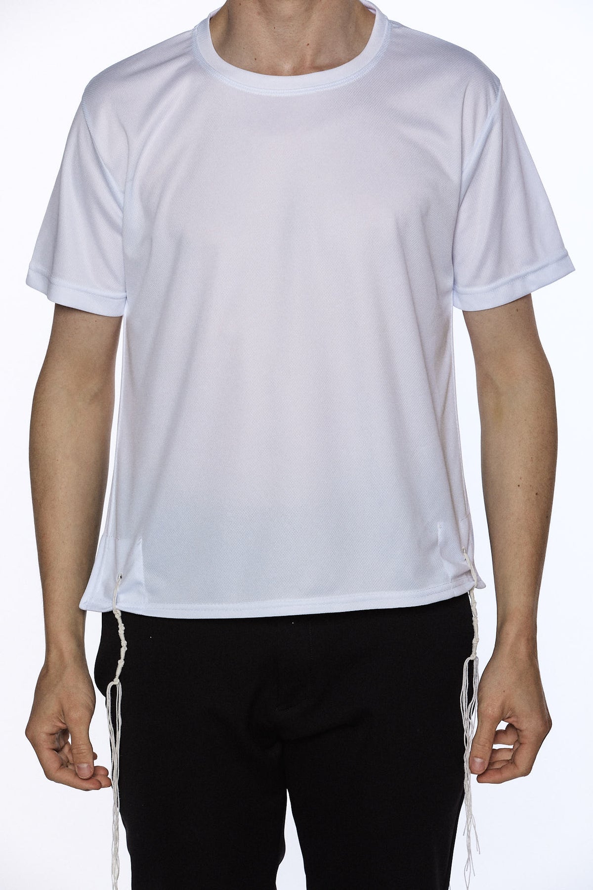 Dry Fit tzitzit shirt in moisture-wicking performance fabric | MitzvahArt
