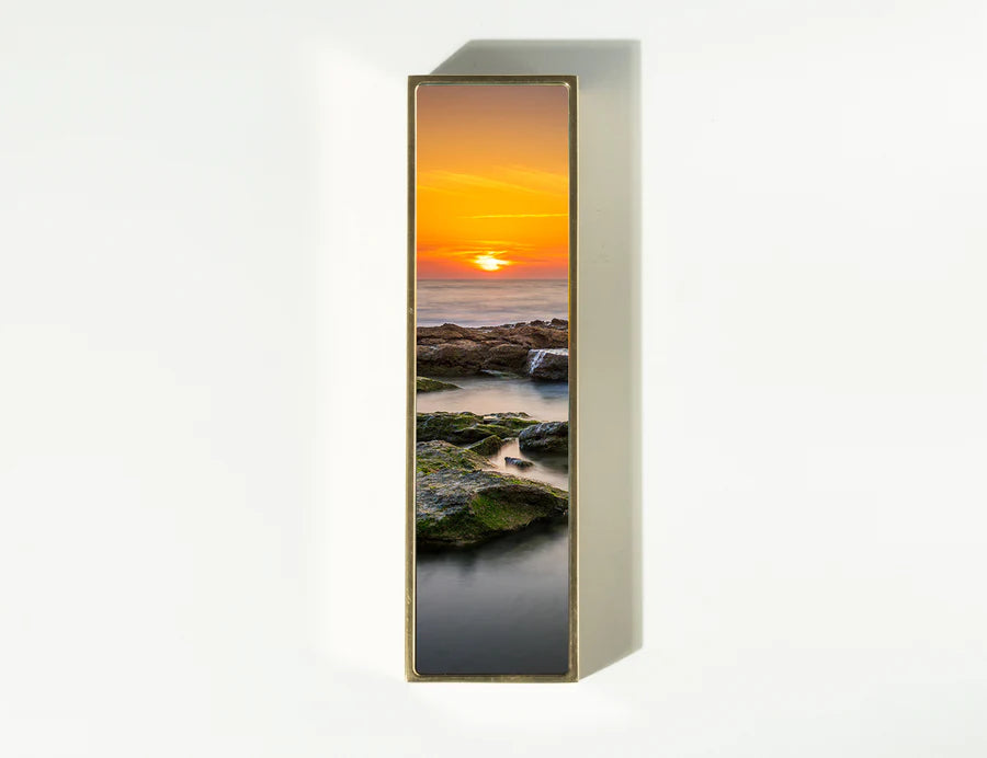Immersed Mezuzah, close view of the photographic image | MitzvahArt
