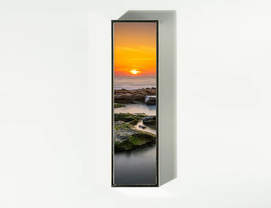 Immersed Mezuzah, detail of the finish | MitzvahArt