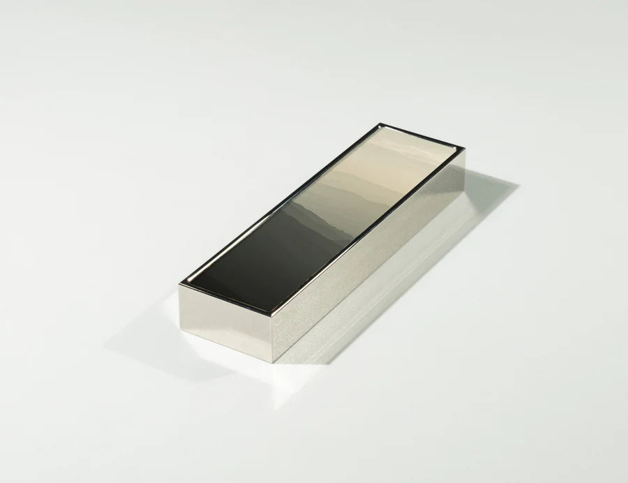 Awaken Mezuzah shown in silver and gold | MitzvahArt