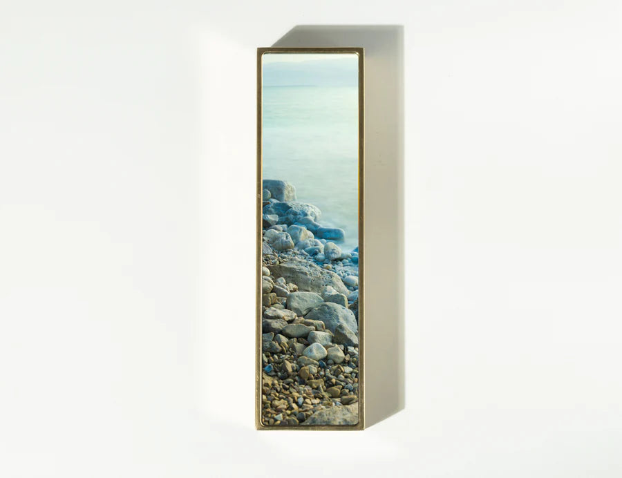 Tranquility Mezuzah with waterproof scroll tube and bracket | MitzvahArt