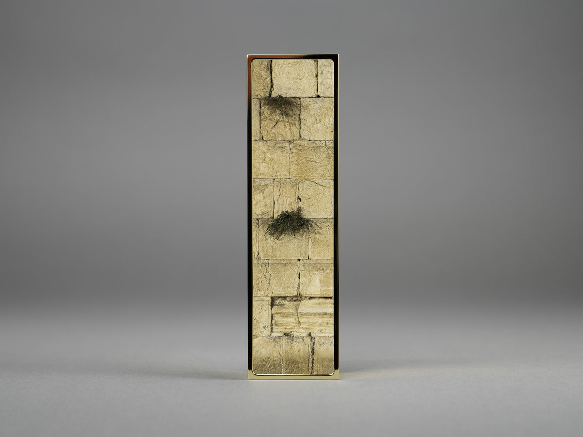 Kotel Mezuzah, close view of the Western Wall image | MitzvahArt