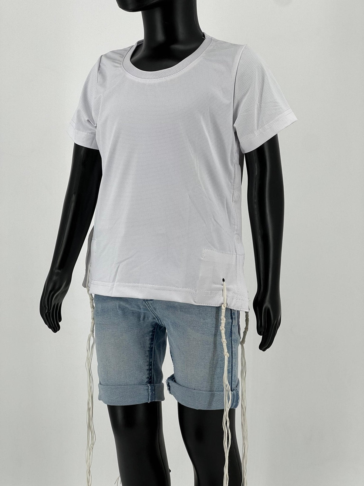 Kids Dri-Fit Tzitzit T-Shirt - Mitzvah Art (14)