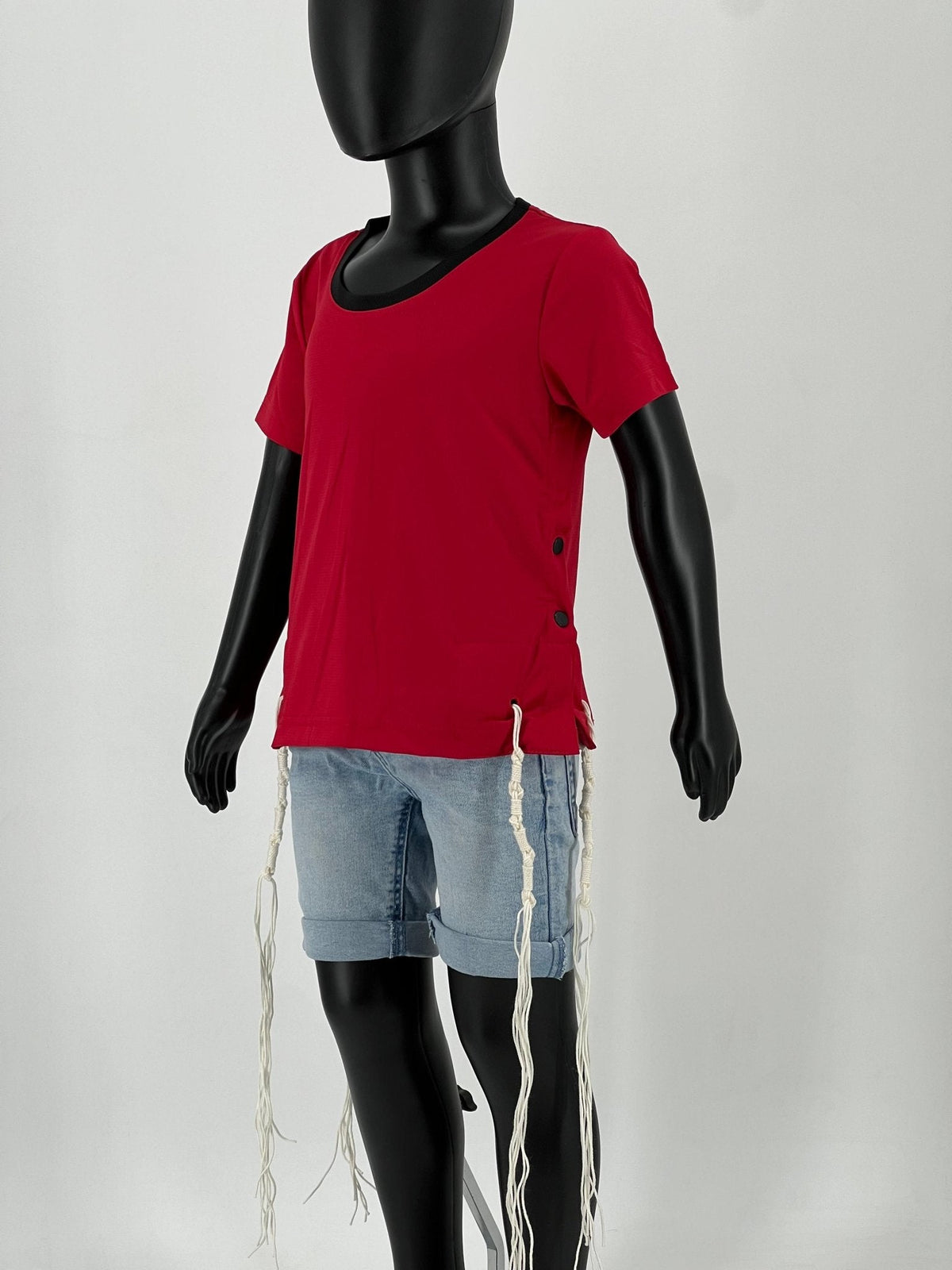 Kids Dri-Fit Tzitzit T-Shirt - Mitzvah Art (18)