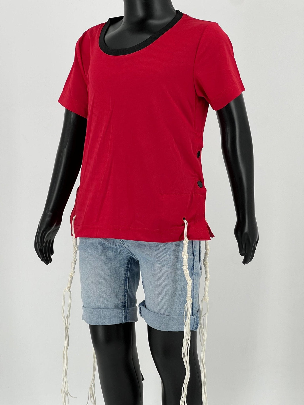 Kids Dri-Fit Tzitzit T-Shirt - Mitzvah Art (6)