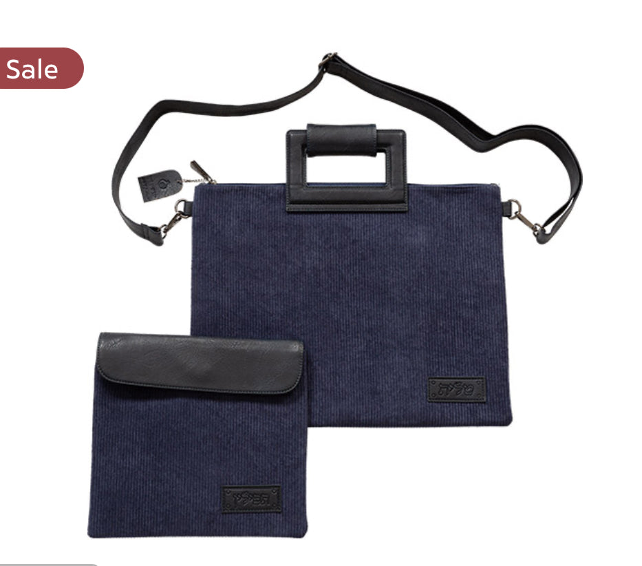 Leatherette Corduroy Tallit & Tefillin Bag Set | Handcrafted Judaica, MitzvahArt