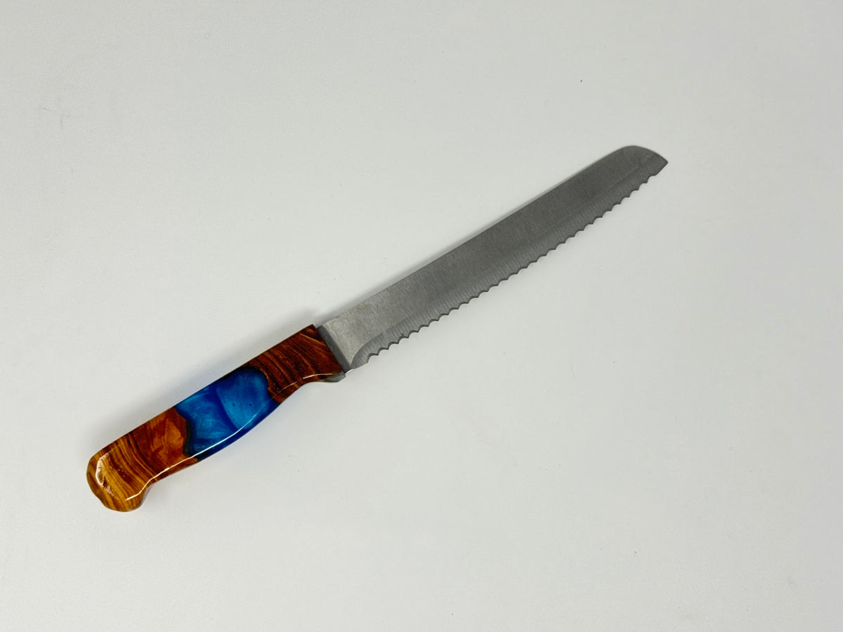 Rekia HaShamayim challah knife No. 3, full length view | MitzvahArt