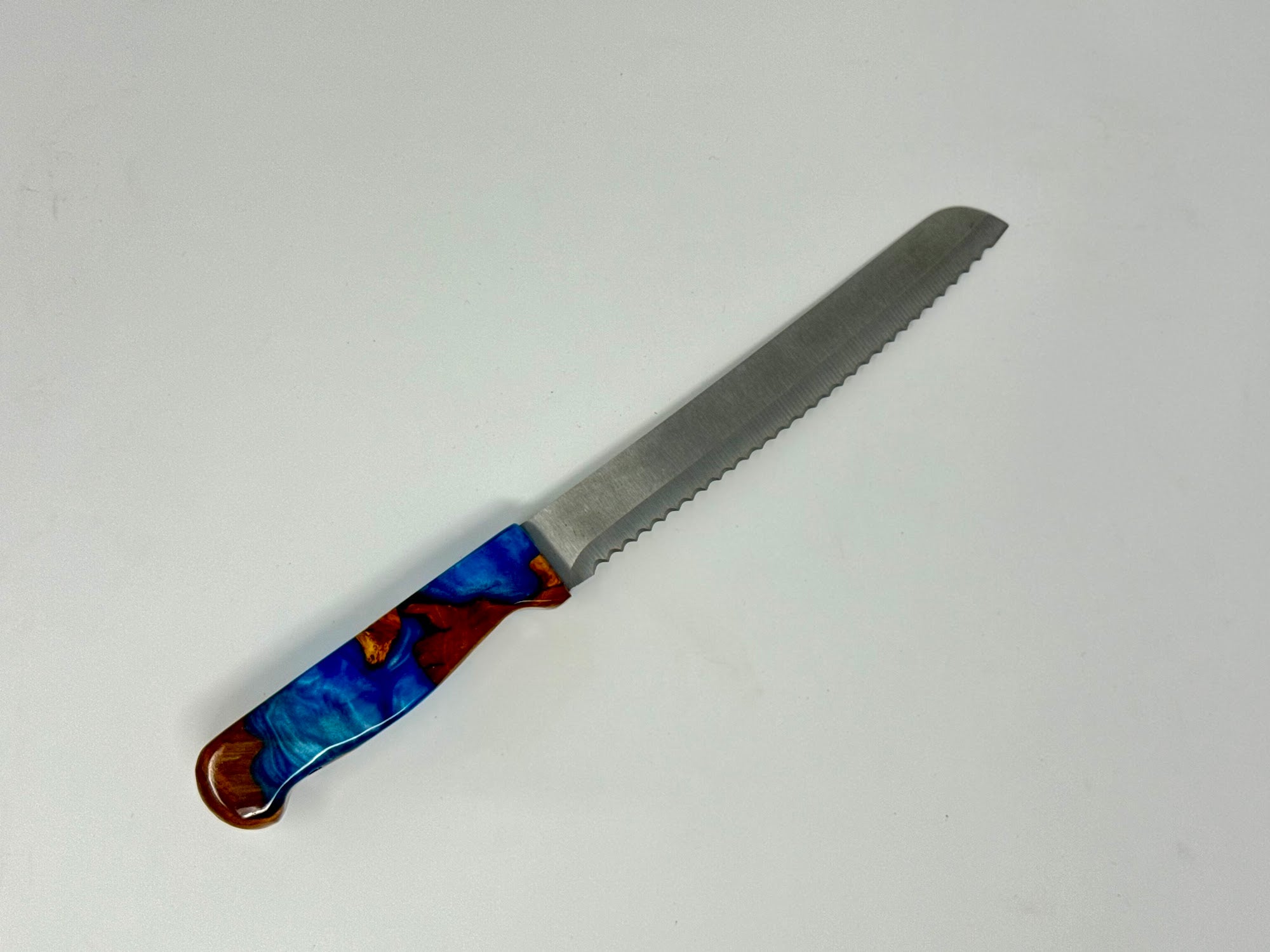 Rekia HaShamayim challah knife No. 4, side view | MitzvahArt