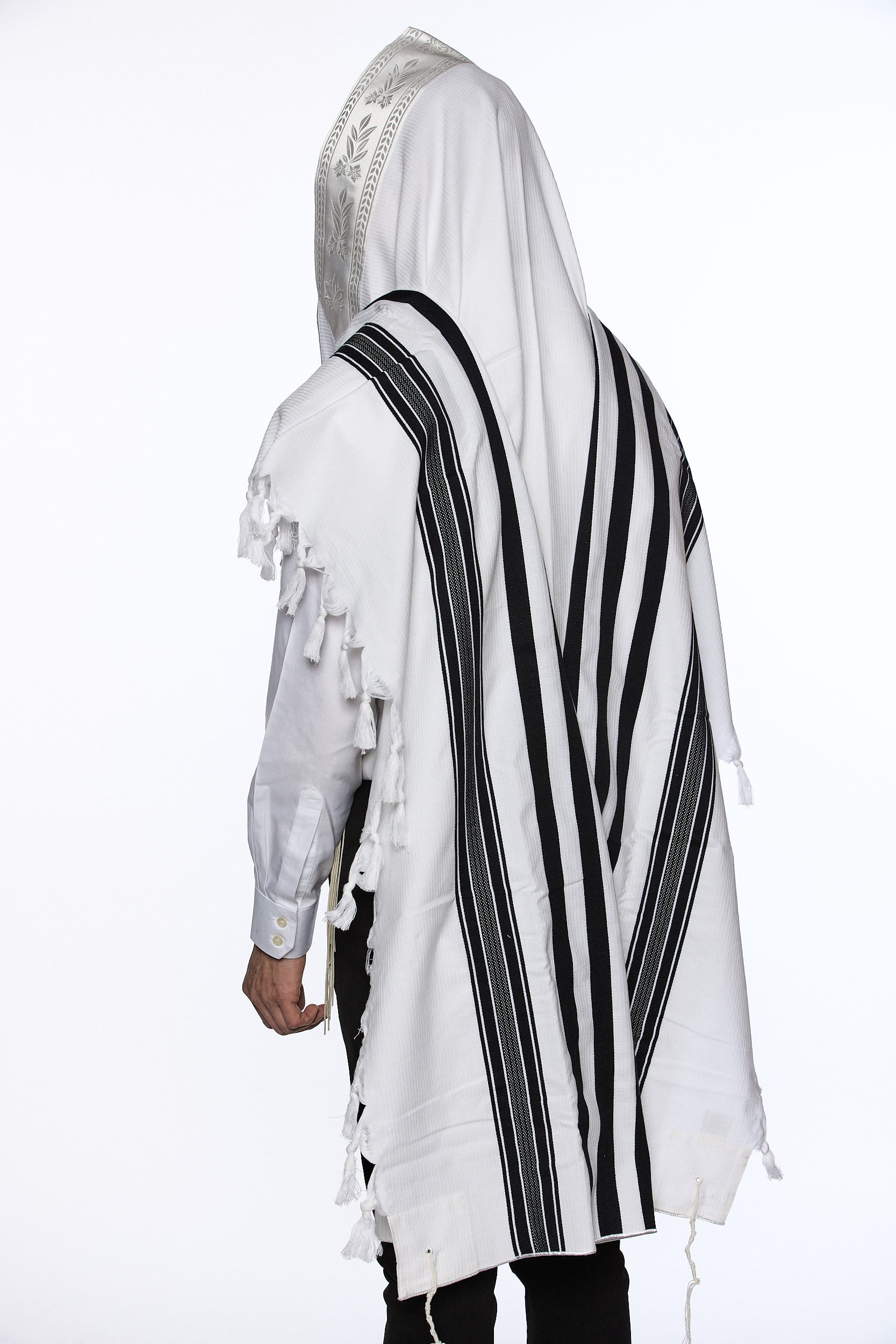 טלית חתנים – מהדורת כותנה אלגנטית