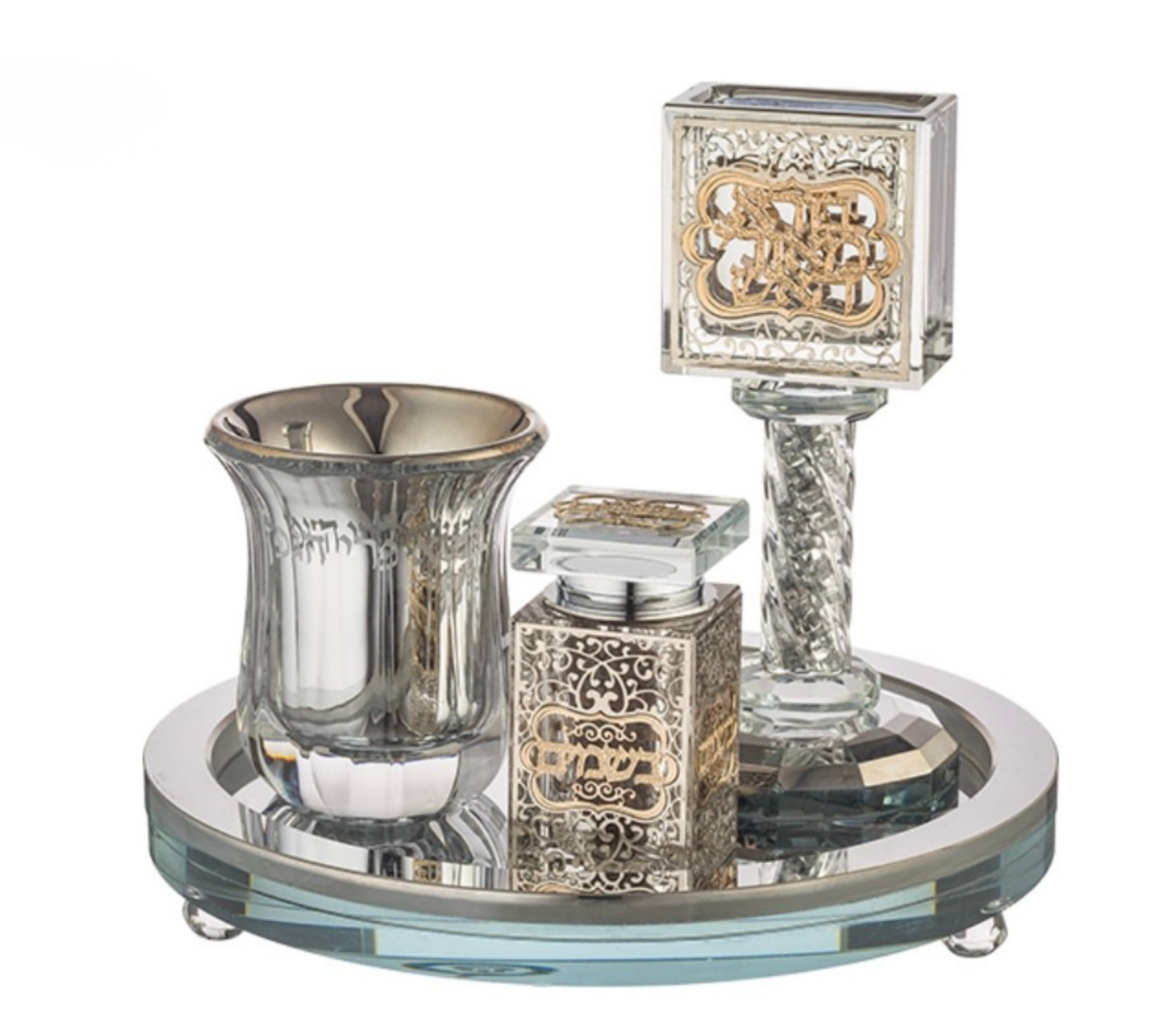 Crystal Havdala Set 20 cm