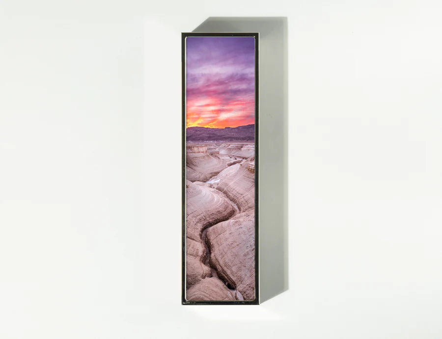 Ablaze Mezuzah with waterproof scroll tube and mounting bracket | MitzvahArt
