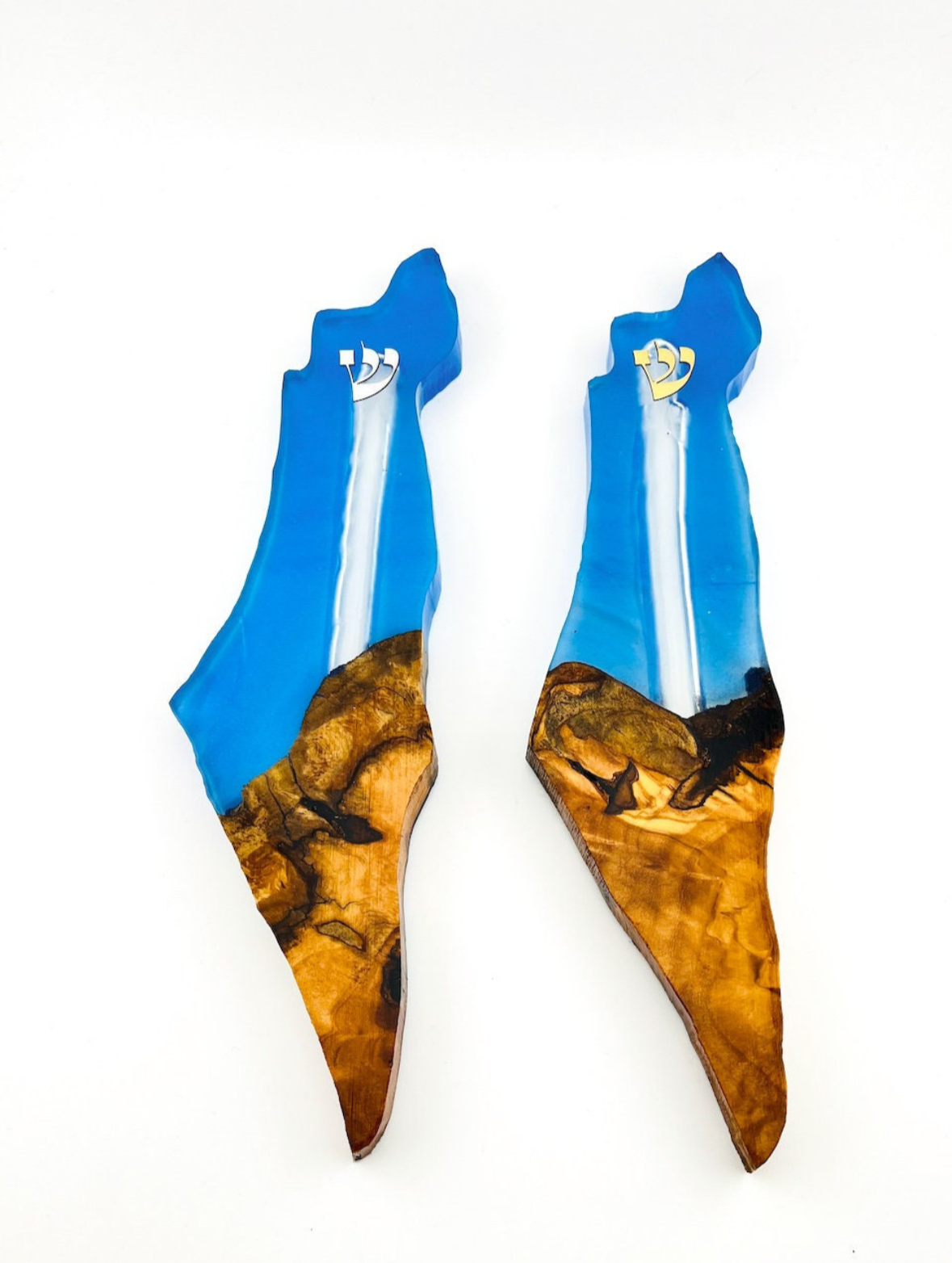 Israel Olive Wood Mezuzah