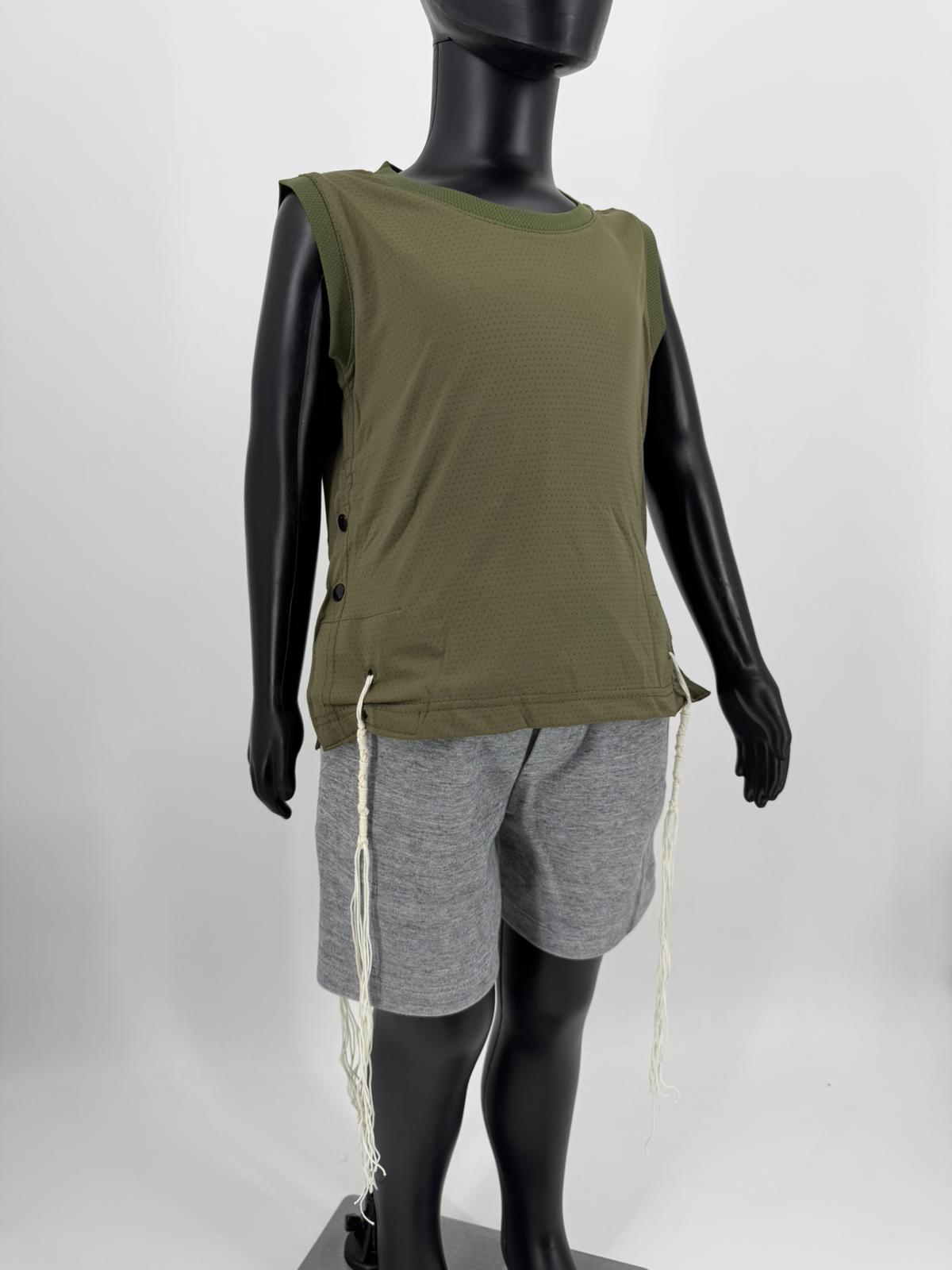 Kids Dri-Fit Mesh Tzitzit Tank Top - Mitzvah Art (10)