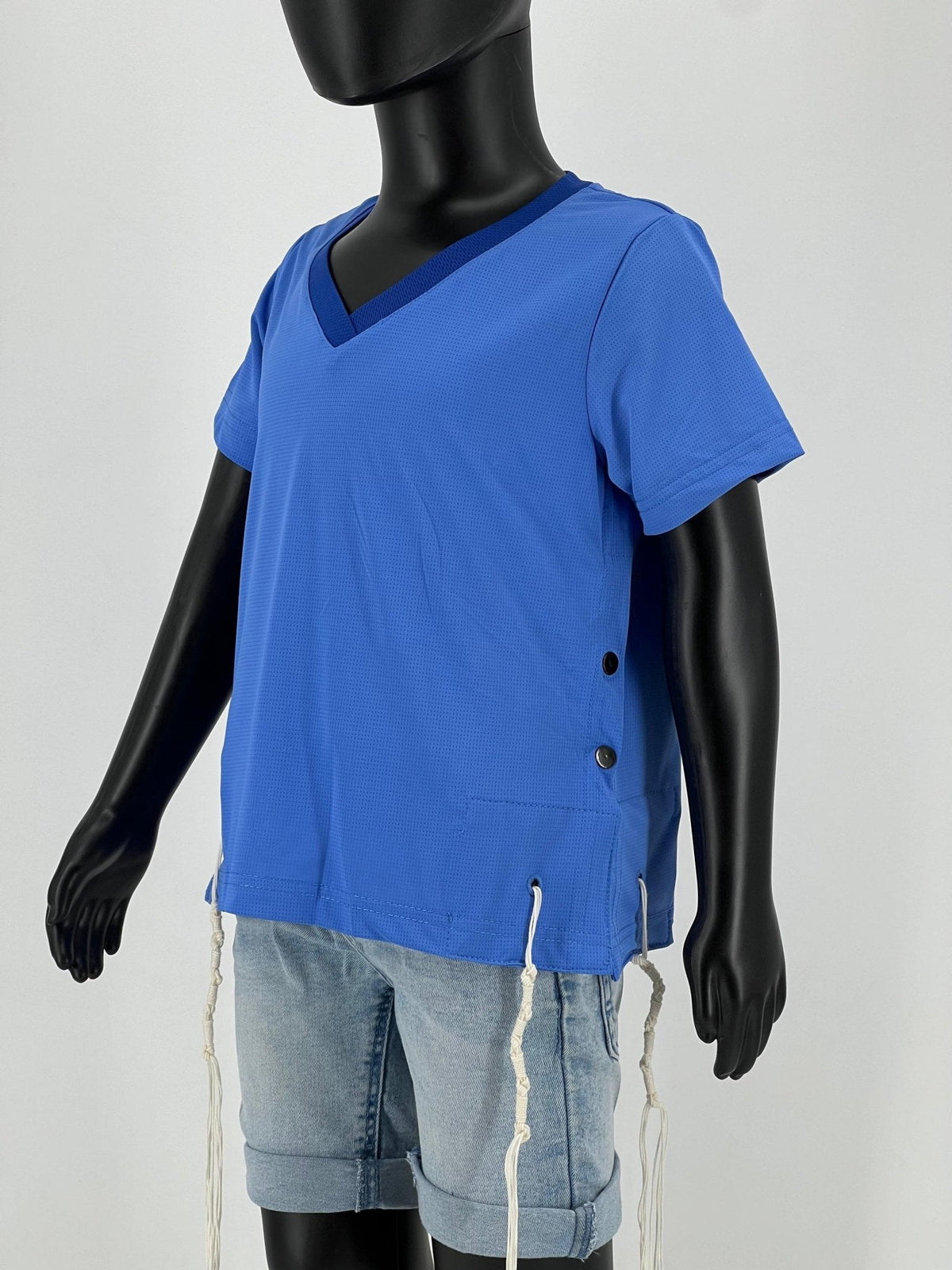 Kids Dri-Fit Tzitzit T-Shirt - Mitzvah Art (9)