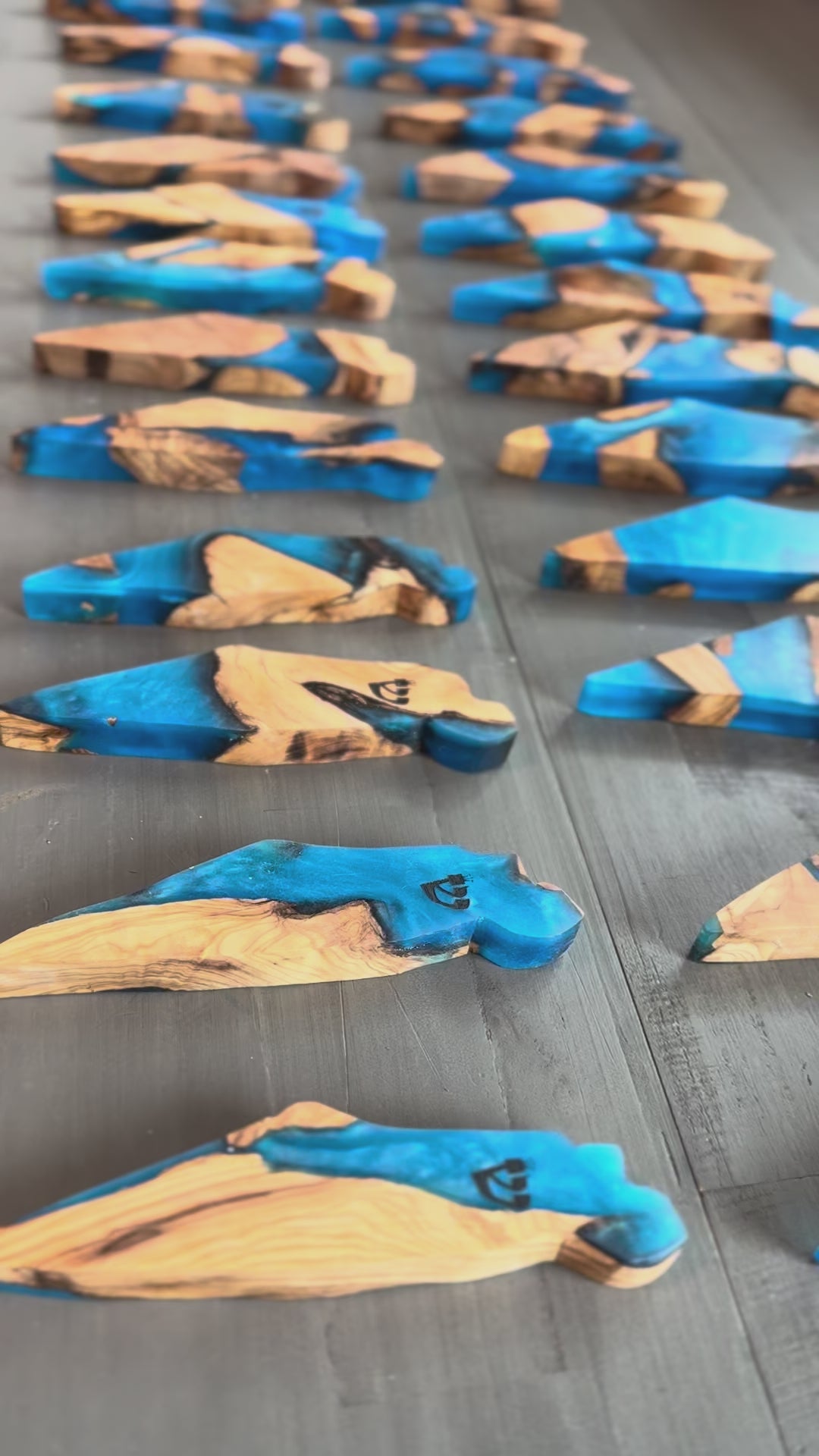 Israel Olive Wood Mezuzah